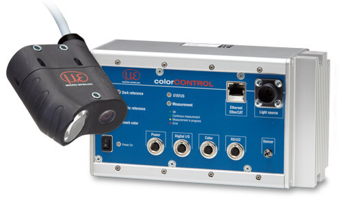Precise inline color measuring system